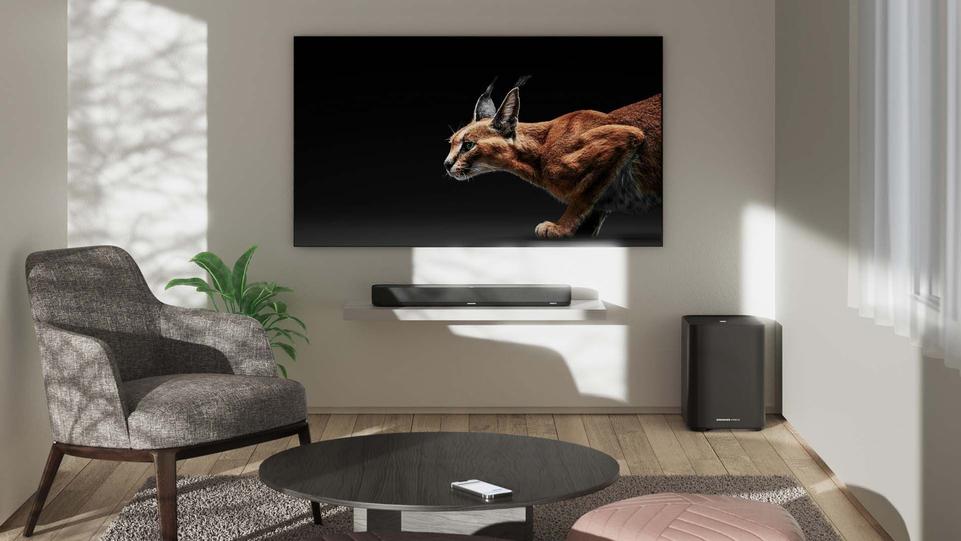 AMBEO Soundbar Mini - найдосконаліший елемент інтер'єру