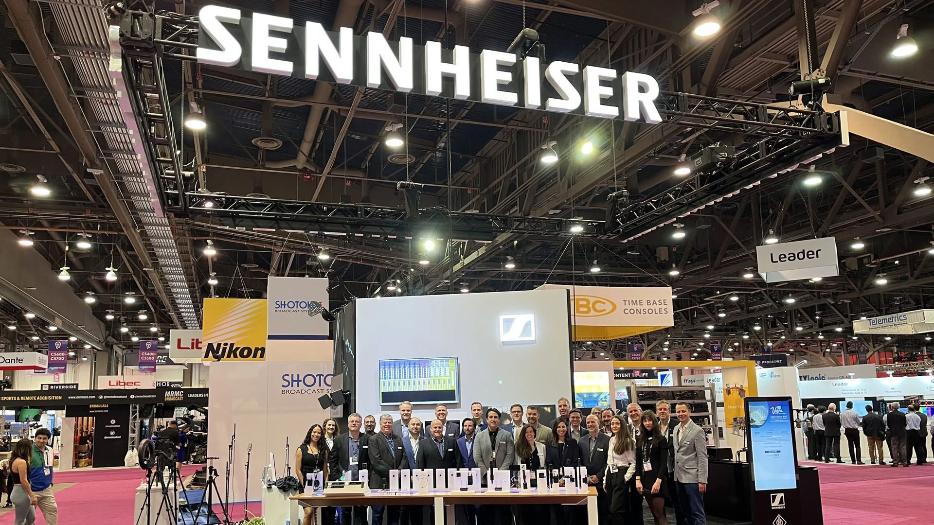 Комплексні аудіорішення від Sennheiser Group на виставці NAB-2024 