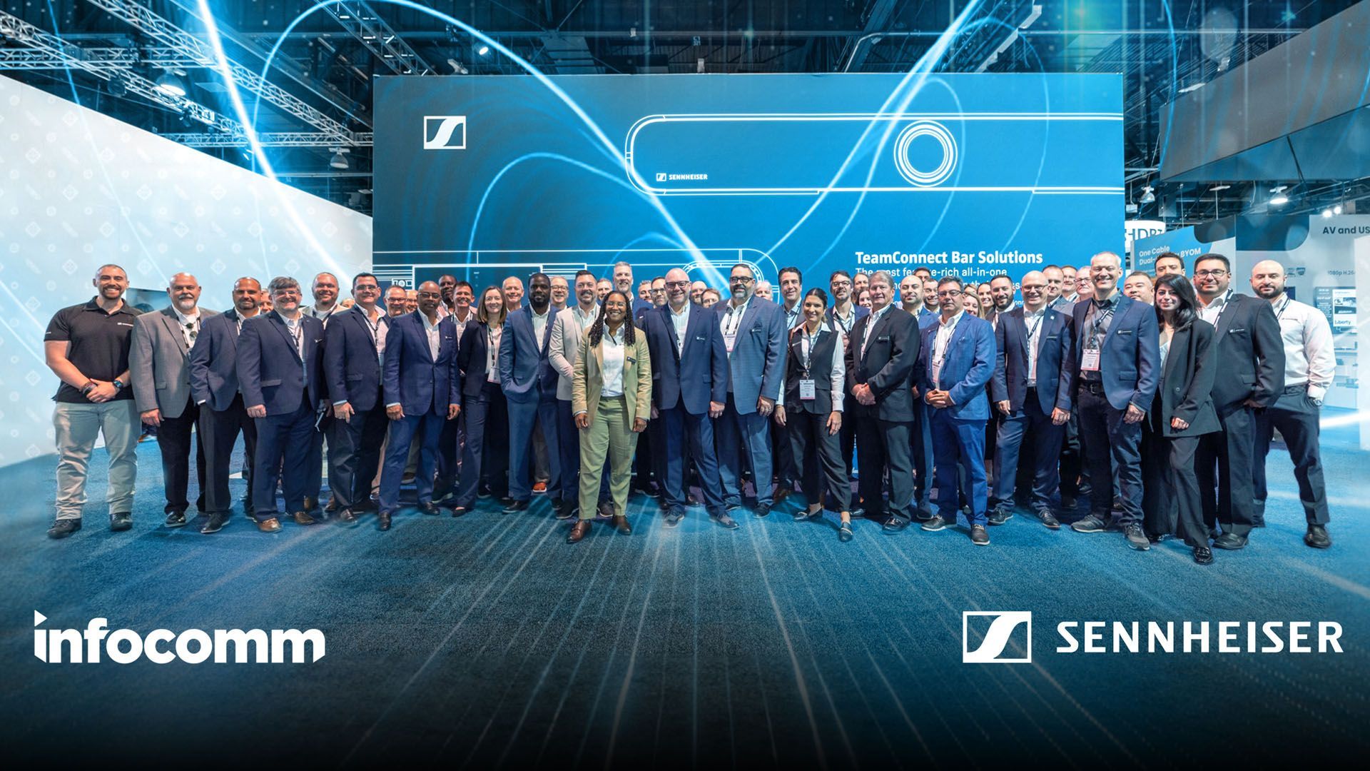 На InfoComm-2025 Sennheiser експонує нові бездротові системи та рішення для сучасних ділових комунікацій