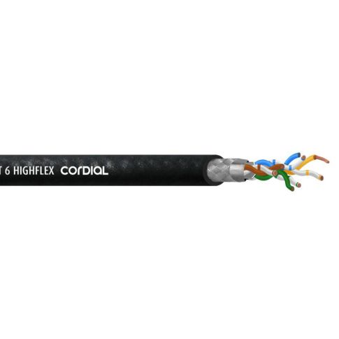 Cordial CCAT 6 HIGHFLEX BLACK 500