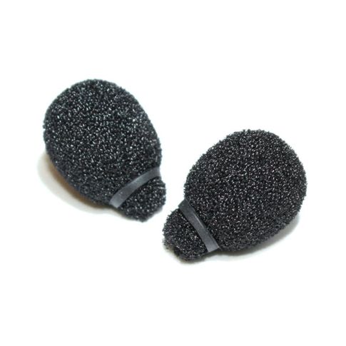 Rycote Miniature Lavalier Foams Black (1 pack of 10)