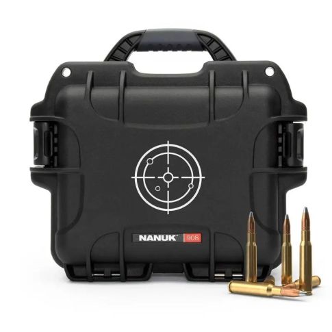 NANUK 908 Black AMMO Logo