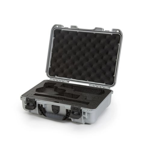 NANUK 910 2UP CLASSIC GUN CASE - Silver