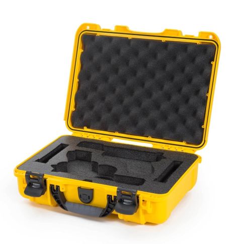 NANUK 910 2 UP GUN CASE FOR GLOCK - Yellow 