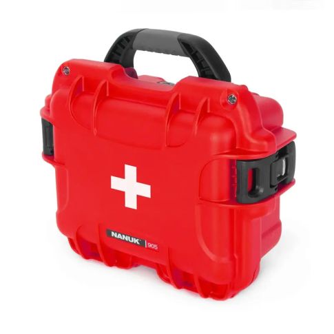 NANUK 905 Red First Aid Logo