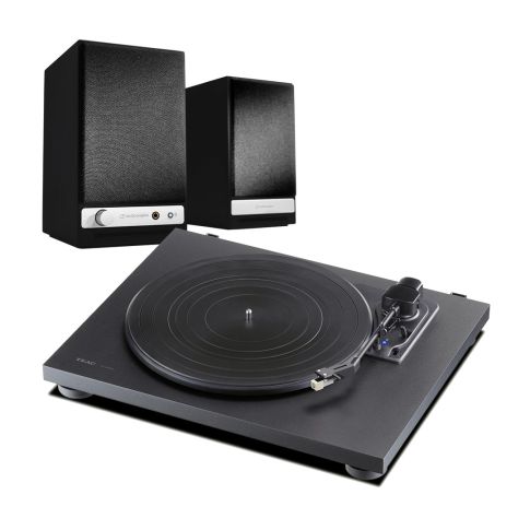 TEAC TN180B-HD3B Turntable Speakers Kit