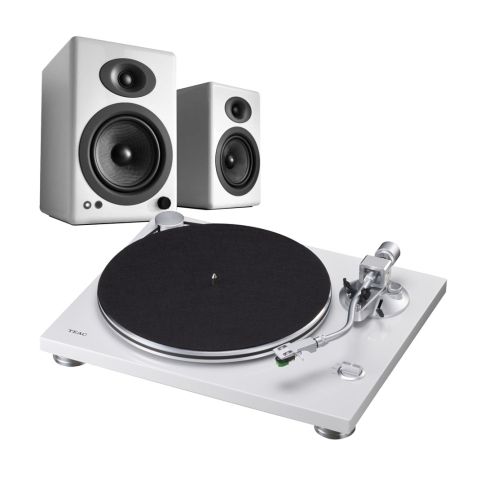 TEAC TN3BWH-HD5WH Turntable Speakers Kit