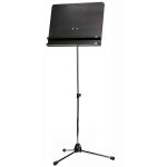Konig & Meyer 11832-000-02 chrome stand with black wooden desk