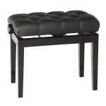 Konig & Meyer 13980-200-21 bench black glossy finish, seat black imitation leather