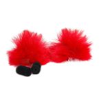 Rycote Red Lavalier Windjammer - pair