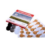 Rycote Overcovers, White - 6 White fur discs/30 Stickies Original