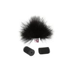 Rycote Black Ristretto Lavalier Windjammer - single