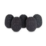 Rycote Lavalier Foams Black (1 pack of 5)