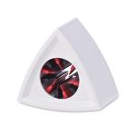 Rycote Single Triangular White Mic Flag