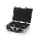 NANUK 910 2UP CLASSIC GUN CASE - Silver