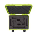 NANUK 910 2 UP GUN CASE FOR GLOCK - Lime 
