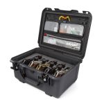 NANUK 933 5 UP GUN CASE With LID ORGANIZER - Graphite 