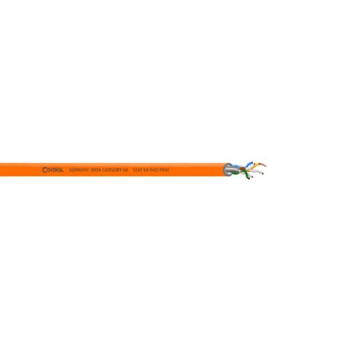 Cordial CCAT 6A INST-ORANGE 100 FRNC