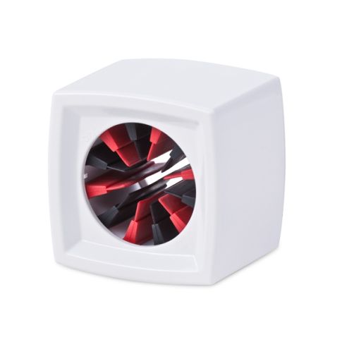 Rycote Single Square White Mic Flag
